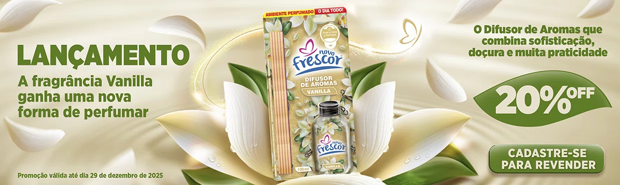 LANÇAMENTO VANILLA  20%OFF