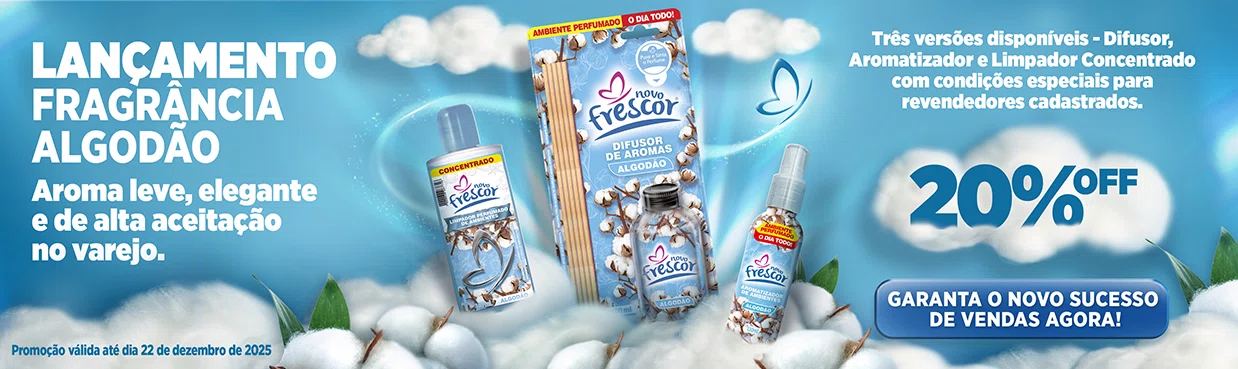 LANÇAMENTO TRIO ALGODÃO 20%OFF