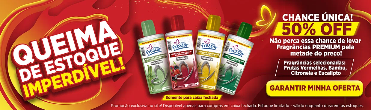 Queima de Estoque 50%
