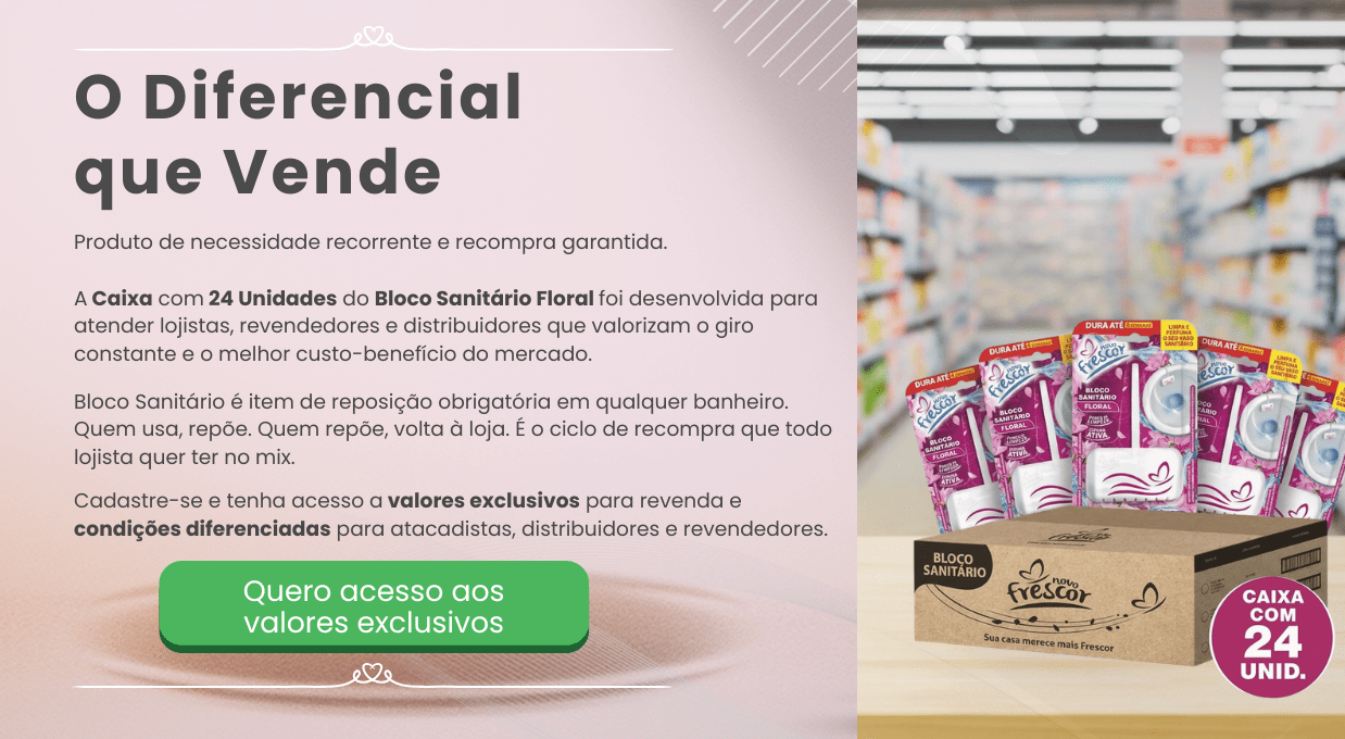 Bloco Sanitário Lavanda aplicado em banheiros residenciais e comerciais