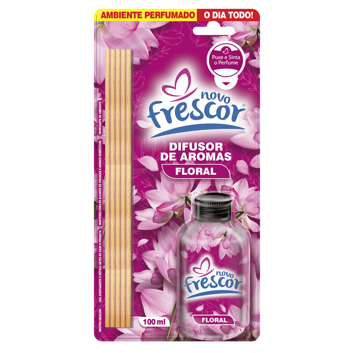 Difusor de Aromas Floral | Varetas | Novo Frescor | 100ml