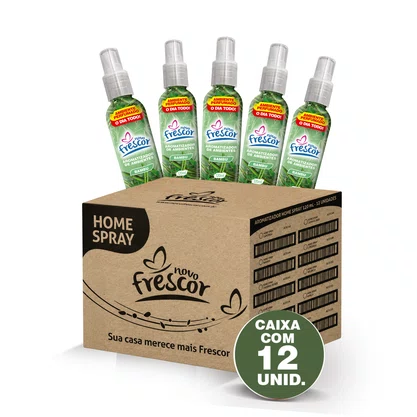 Aromatizador de Ambientes Spray Bambu | Caixa com 12 unidades 120ml