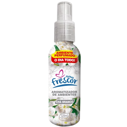 Aromatizador de Ambientes Spray Chá Branco | Caixa com 12 unidades 120ml