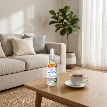 Aromatizador de Ambientes Spray Chá Branco | Novo Frescor 120ml