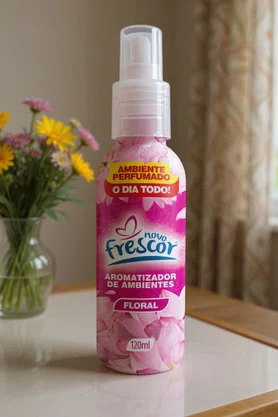 Aromatizador de Ambientes Spray Floral | Novo Frescor 120ml