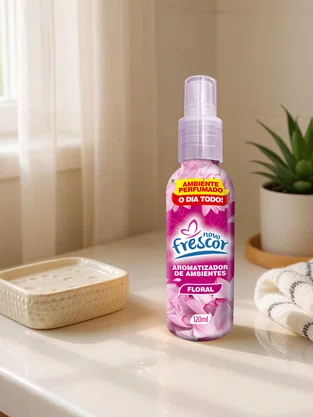 Aromatizador de Ambientes Spray Floral | Novo Frescor 120ml