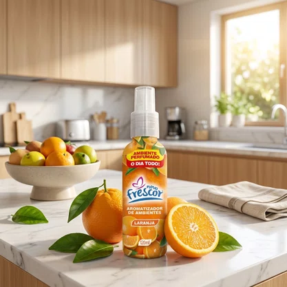 Aromatizador de Ambientes Spray Laranja | Caixa com 12 unidades | 120ml
