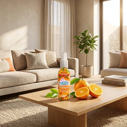 Aromatizador de Ambientes Spray Laranja | Caixa com 12 unidades | 120ml