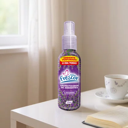 Aromatizador de Ambientes Spray Lavanda | Caixa com 12 unidades 120ml