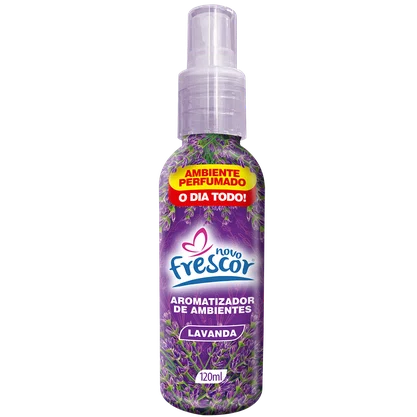 Aromatizador de Ambientes Spray Lavanda | Novo Frescor 120ml