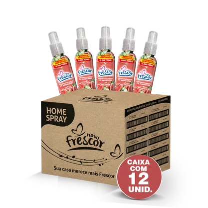 Aromatizador de Ambientes Spray Melancia | Caixa com 12 unidades 120ml