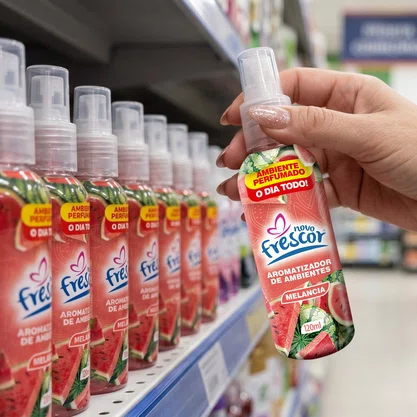 Aromatizador de Ambientes Spray Melancia | Novo Frescor |120ml