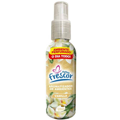 Aromatizador de Ambientes Spray Vanilla | Caixa com 12 unidades 120ml