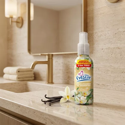 Aromatizador de Ambientes Spray Vanilla | Caixa com 12 unidades 120ml