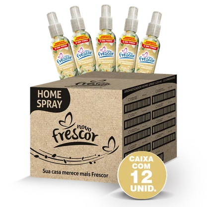 Aromatizador de Ambientes Spray Vanilla | Novo Frescor 120ml
