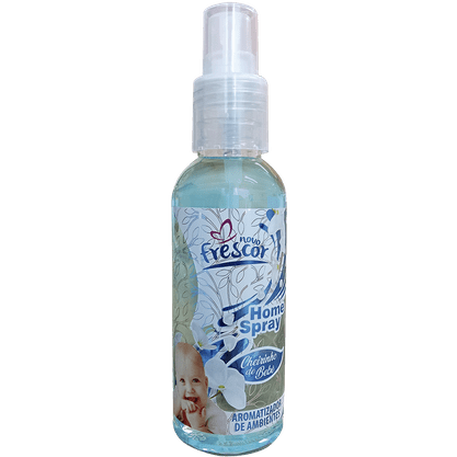 Aromatizador de Ambientes Spray Cheirinho de Bebê | Caixa com 12 unidades 120ml