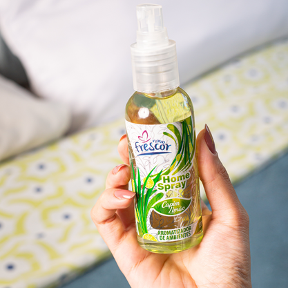 Aromatizador de Ambientes Spray Capim Limão | Novo Frescor 120ml