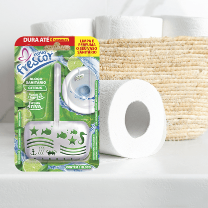 Bloco Sanitário Citrus Novo Frescor - 30gramas - unidade