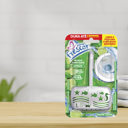 Bloco Sanitário Citrus Novo Frescor - 30gramas - unidade
