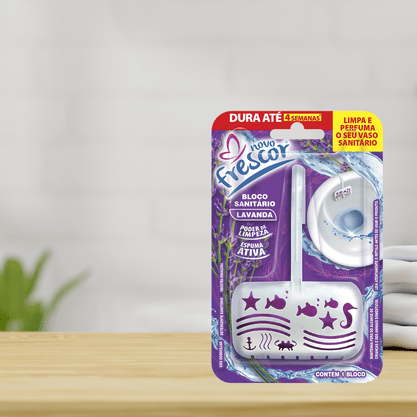 Bloco Sanitario Lavanda Novo Frescor - 30gramas - unidade