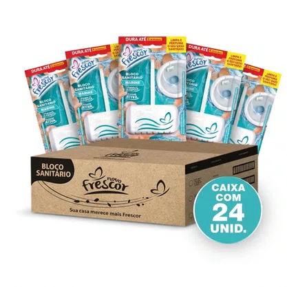 Bloco Sanitário Marine Novo Frescor | 25g | Unidade