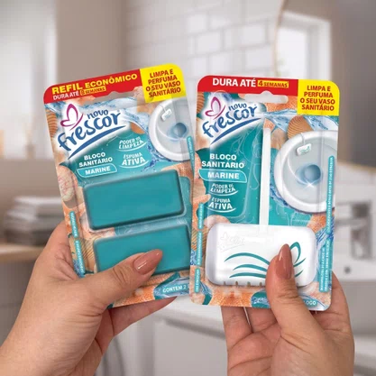 Bloco Sanitário Marine Novo Frescor | 25g | Unidade