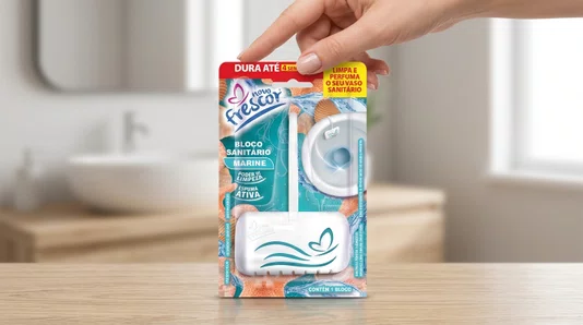 Bloco Sanitário Marine Novo Frescor | 25g | Unidade