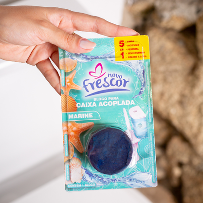 Bloco Sanitário para Caixa Acoplada Marine Novo Frescor - 45g