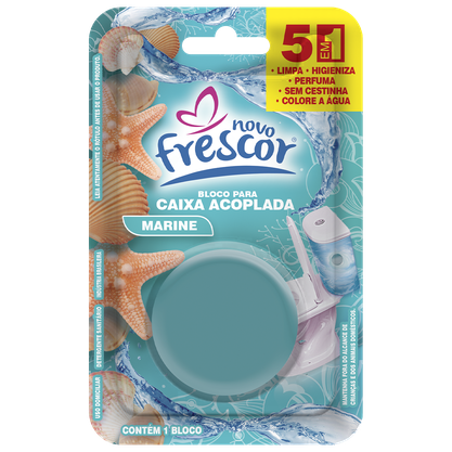 Bloco Sanitário para Caixa Acoplada Marine Novo Frescor - 45g