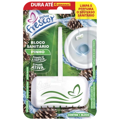 Bloco Sanitário Pinho Novo Frescor | 25g | Unidade