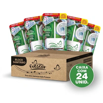 Bloco Sanitário Pinho Novo Frescor | 25g | Unidade