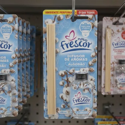 Difusor de Aromas Algodão | Varetas | Novo Frescor | 100ml