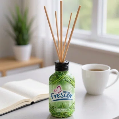 Difusor de Aromas Bambu | Varetas | Novo Frescor | 100ml