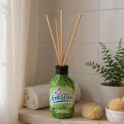 Difusor de Aromas Bambu | Varetas | Novo Frescor | 100ml