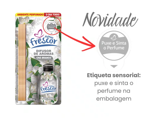 Difusor de Aromas Chá Branco | Caixa com 12 unidades | 100ml