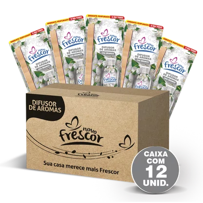 Difusor de Aromas Chá Branco | Caixa com 12 unidades | 100ml