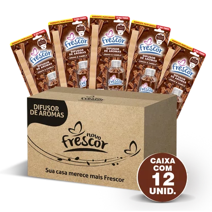 Difusor de Aromas Cravo & Canela | Caixa com 12 unidades | 100ml