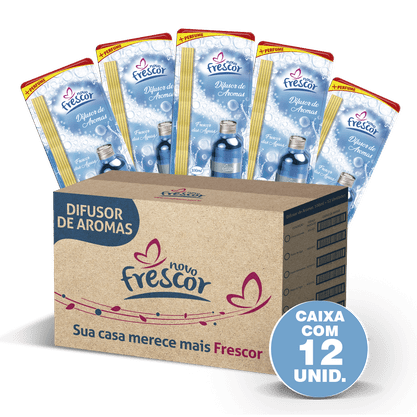 Difusor de Aromas Frescor das Águas - 100ml - caixa com 12unidades