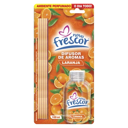 Difusor de Aromas Laranja | Caixa com 12 unidades | 100ml