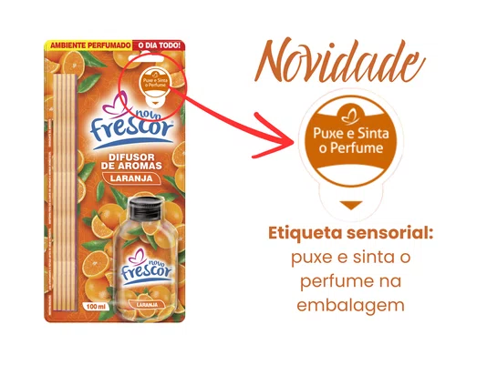 Difusor de Aromas Laranja | Caixa com 12 unidades | 100ml