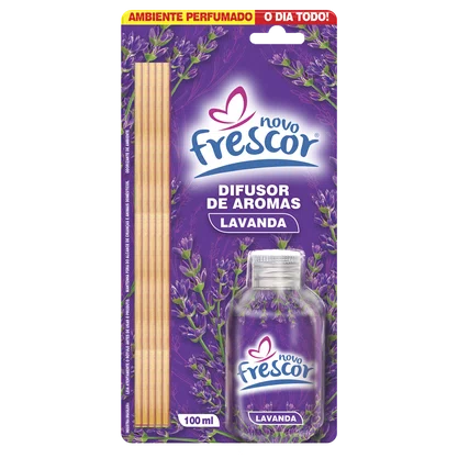 Difusor de Aromas Lavanda | Caixa com 12 unidades | 100ml