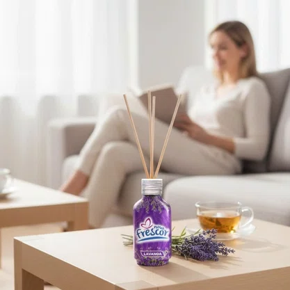 Difusor de Aromas Lavanda | Varetas | Novo Frescor | 100ml