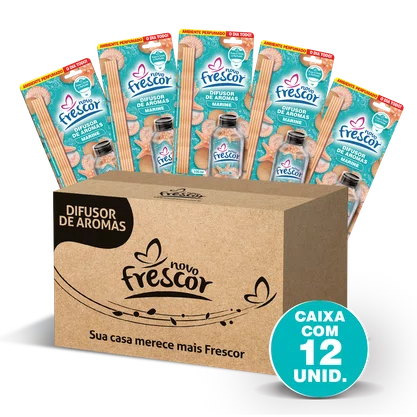 Difusor de Aromas Marine | Caixa com 12 unidades | 100ml