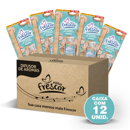 Difusor de Aromas Marine | Caixa com 12 unidades | 100ml