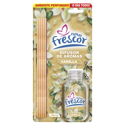 Difusor de Aromas Vanilla | Caixa com 12 unidades | 100ml