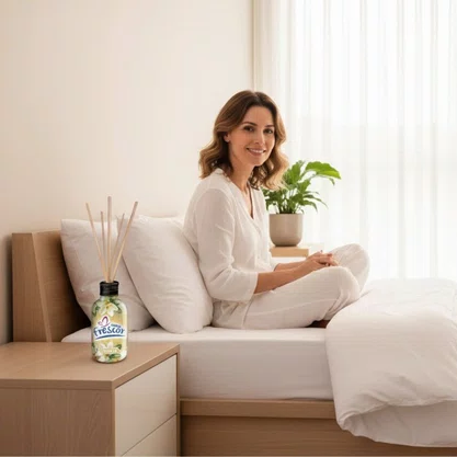 Difusor de Aromas Vanilla | Varetas | Novo Frescor | 100ml