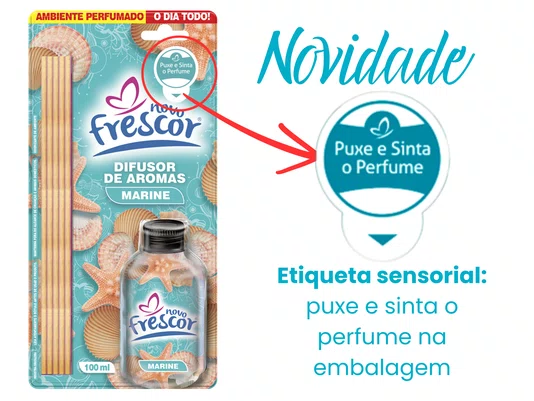 Difusor de Aromas Marine | Caixa com 12 unidades | 100ml