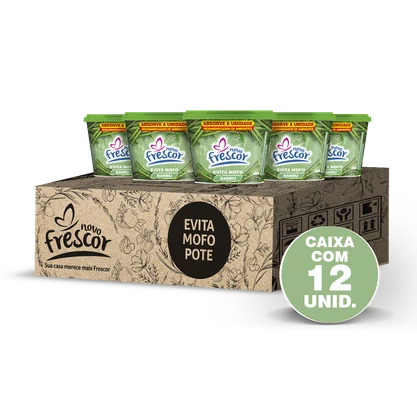 Evita Mofo Bambu Novo Frescor - Desumidificador - Pote 80g