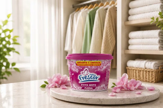 Evita Mofo Floral Novo Frescor - Pote 80g - Caixa com 12UN