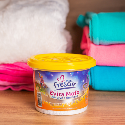 Evita Mofo kids Novo Frescor - Pote 80g - Caixa com 12UN